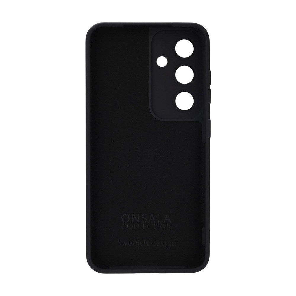 Onsala Samsung Galaxy S25 Silikone Touch Cover - Black