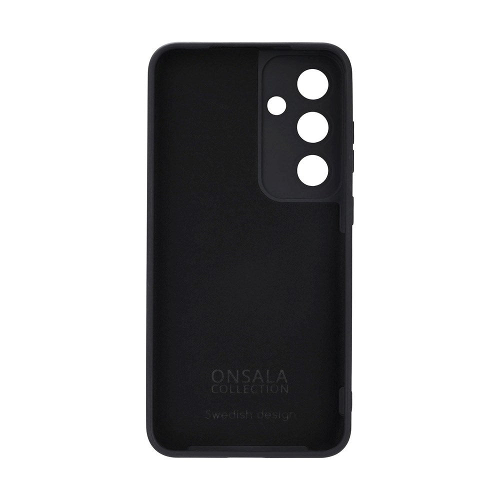 Onsala Samsung Galaxy S25+ (Plus) Silikone Touch Cover - Black