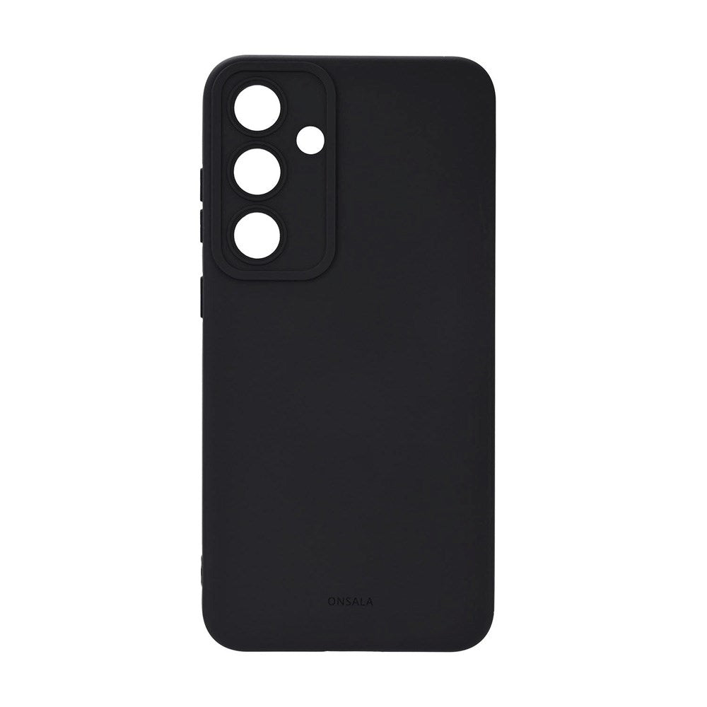 Onsala Samsung Galaxy S25+ (Plus) Silikone Touch Cover - Black