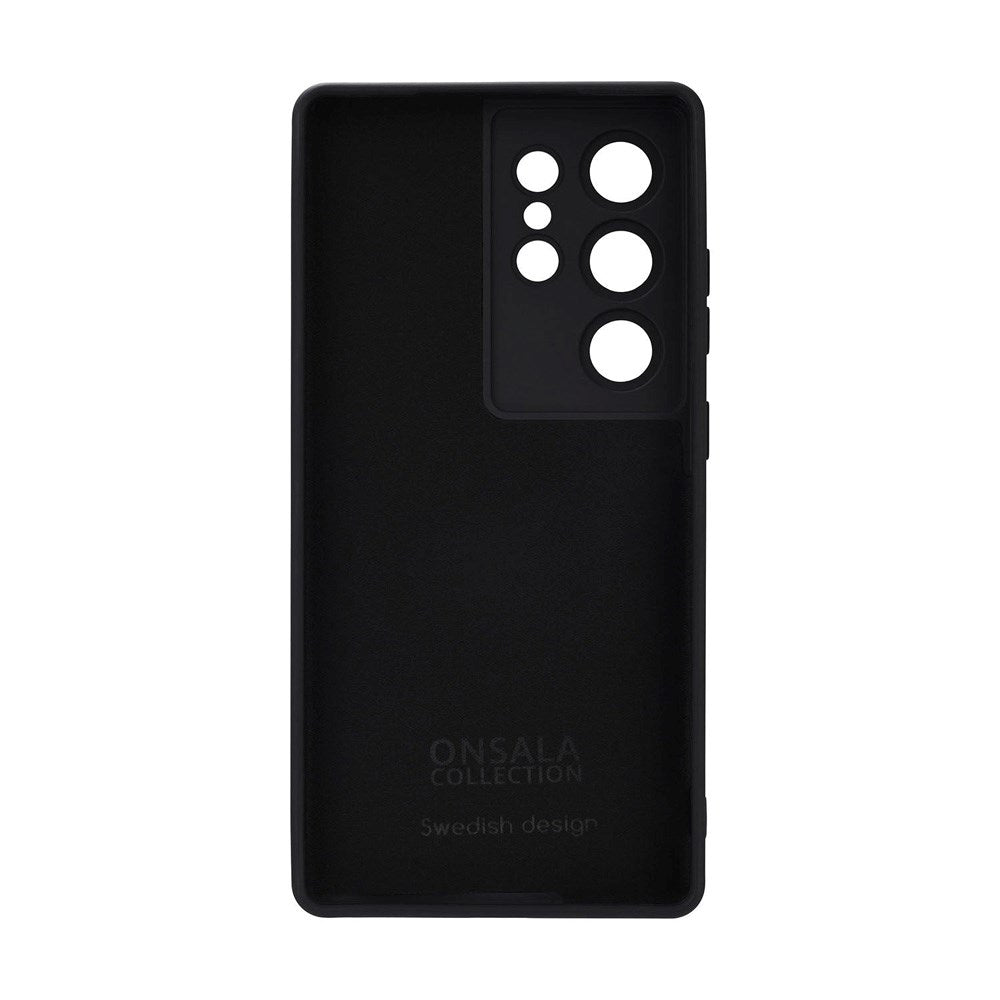 Onsala Samsung Galaxy S25 Ultra Silikone Touch Cover - Black