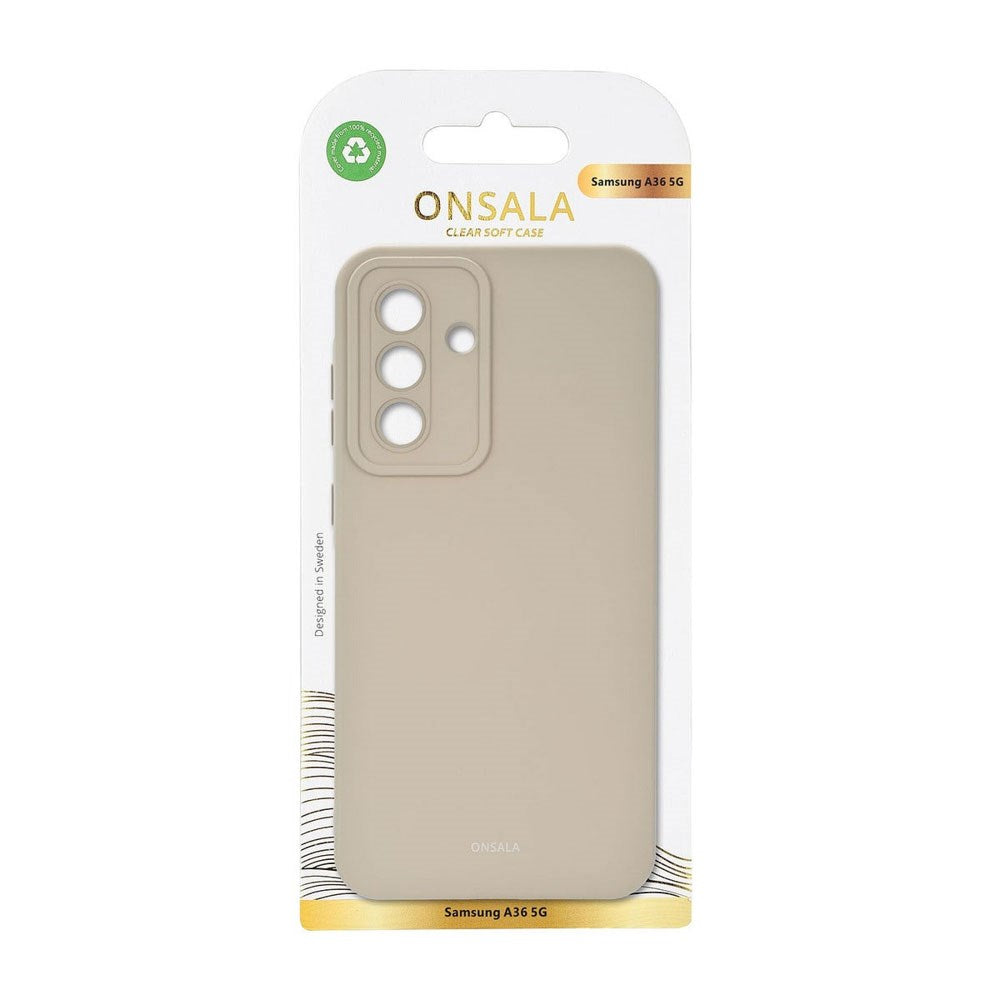 Samsung Galaxy A36 (5G) Onsala Silikone Cover - Concrete