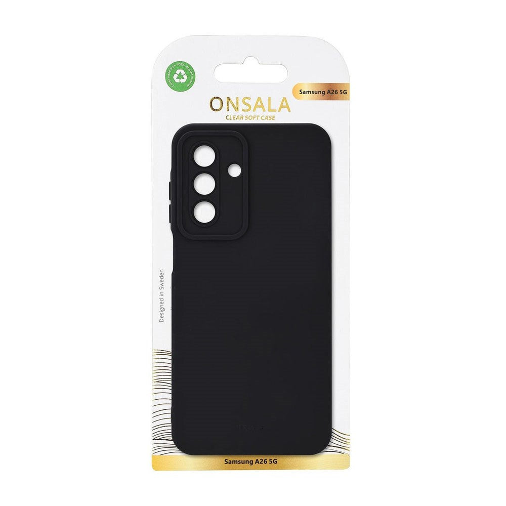 Samsung Galaxy A26 (5G) Onsala Silikone Cover - Black