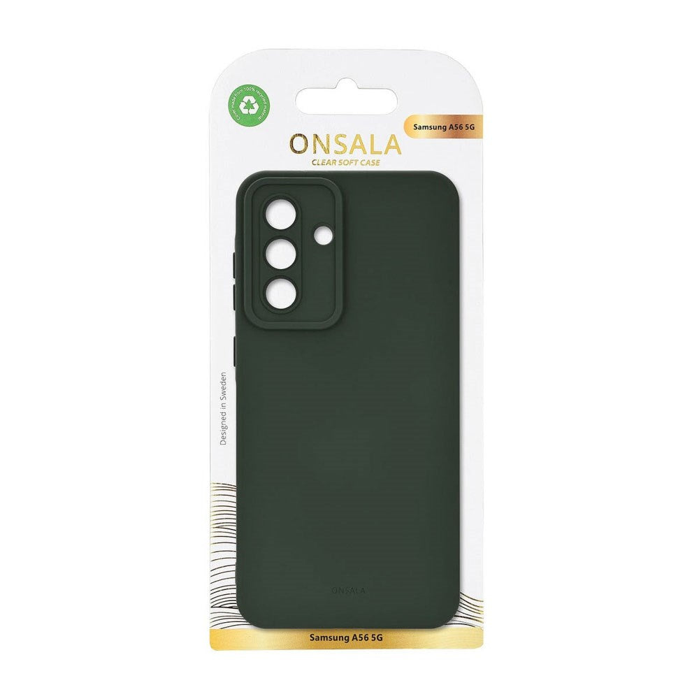 Samsung Galaxy A56 (5G) Onsala Silikone Cover - Olive Green