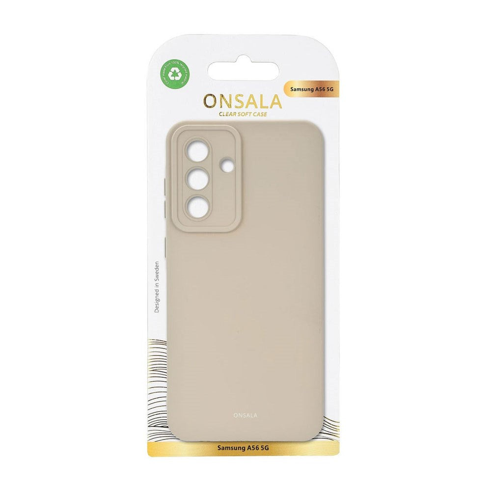 Samsung Galaxy A56 (5G) Onsala Silikone Cover - Concrete