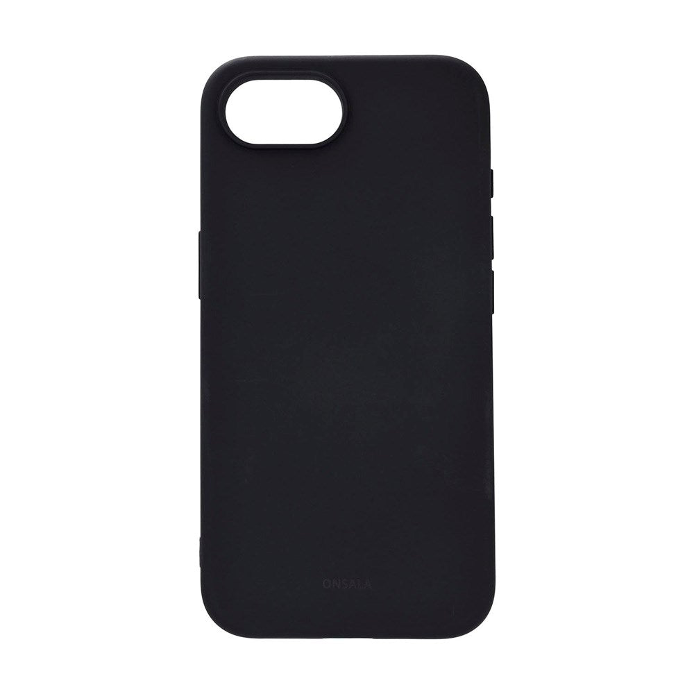 iPhone 17e / 16e Onsala Silikone Cover - Black
