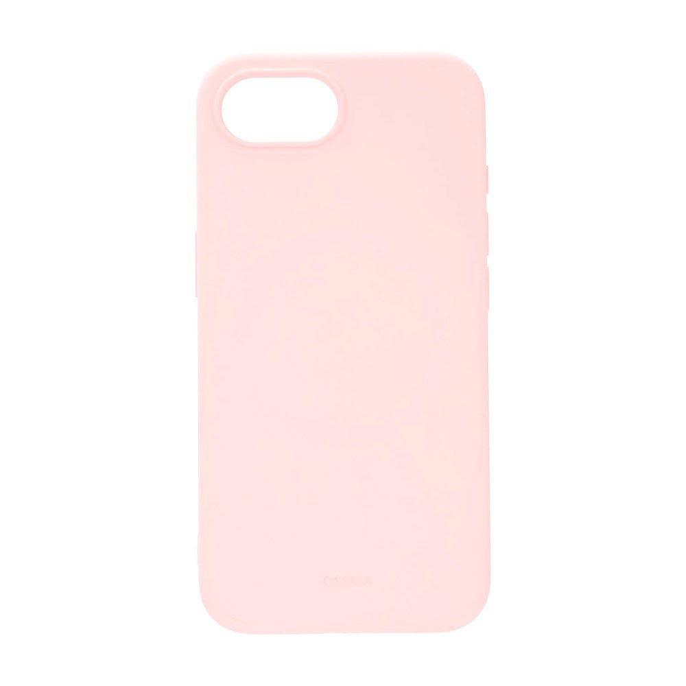 iPhone 17e / 16e Onsala Silikone Cover - Chalk Pink