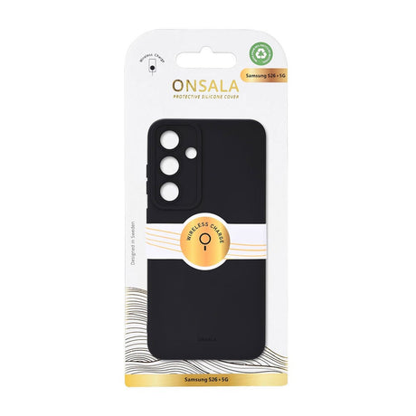 Samsung Galaxy S26+ (Plus) Onsala Silikone Cover - MagSafe Kompatibel - Black