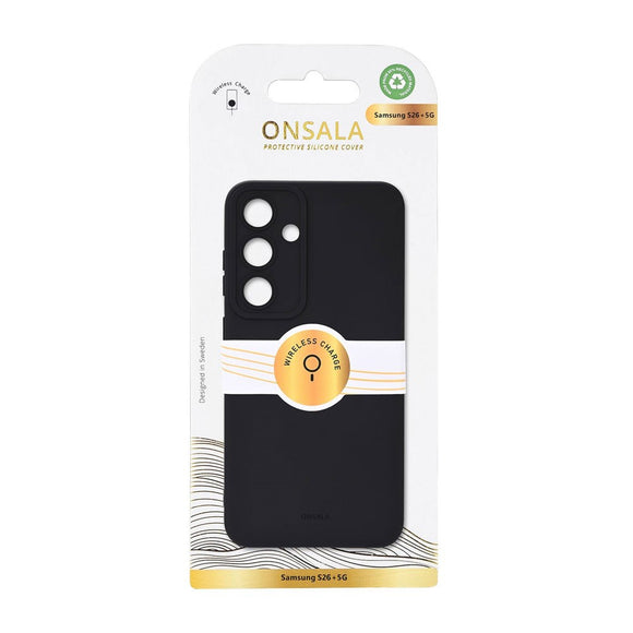Samsung Galaxy S26+ (Plus) Onsala Silikone Cover - MagSafe Kompatibel - Black