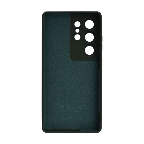 Samsung Galaxy S26 Ultra Onsala Silikone Cover - MagSafe Kompatibel - Olive Green