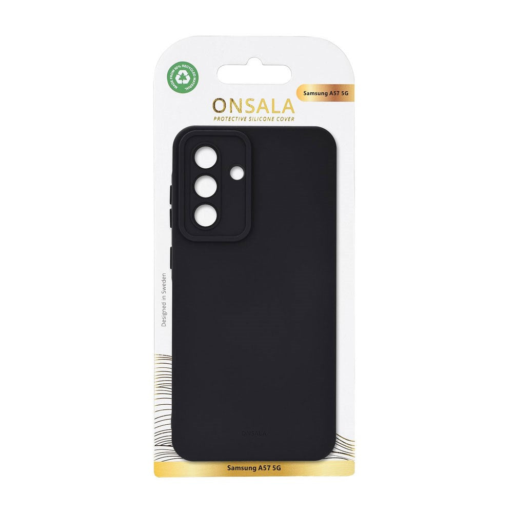 Samsung Galaxy A57 Onsala Silikone Cover - Black