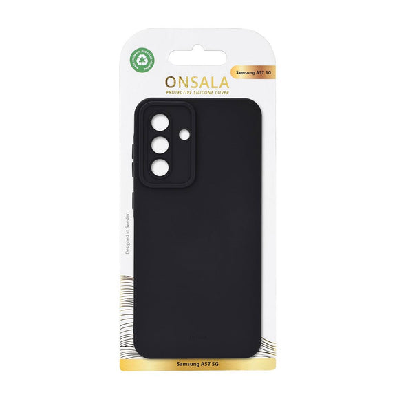 Samsung Galaxy A57 Onsala Silikone Cover - Black