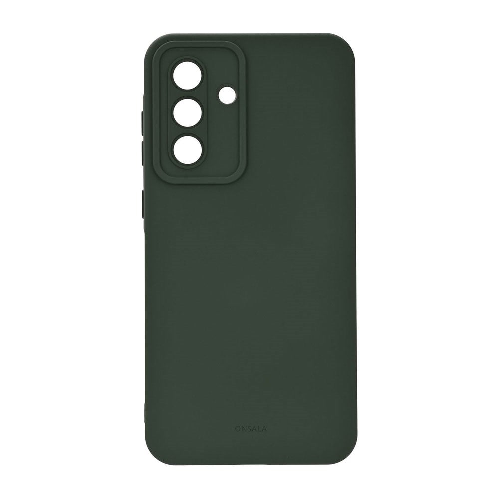 Samsung Galaxy A37 Onsala Silikone Cover - Olive Green