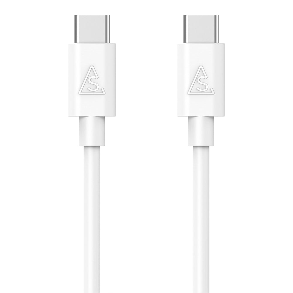 Original Samsung Super Fast Charge 25W Travel Adapter USB-C - Hvid + USB-C - USB-C Kabel