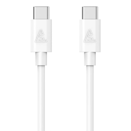 Original Samsung Super Fast Charge 25W Travel Adapter USB-C - Hvid + USB-C - USB-C Kabel