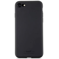 Holdit iPhone SE (2022 / 2020) / 8 / 7 Soft Touch Silikone Case - Sort