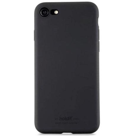Holdit iPhone SE (2022 / 2020) / 8 / 7 Soft Touch Silikone Case - Sort