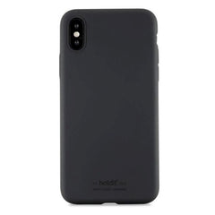 Holdit iPhone X / Xs Soft Touch Silikone Case - Sort