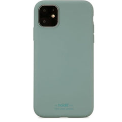 Holdit iPhone 11 Soft Touch Silikone Case - Moss Green