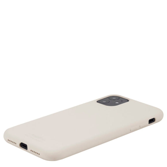 Holdit iPhone 11 Soft Touch Silikone Case - Light Beige