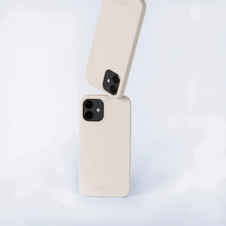 Holdit iPhone 12 / 12 Pro Soft Touch Silikone Case - Light Beige