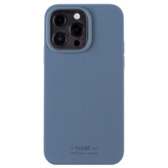 Holdit iPhone 13 Pro Soft Touch Silikone Case - Pacific Blue