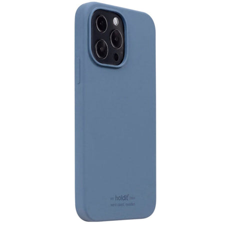 Holdit iPhone 13 Pro Soft Touch Silikone Case - Pacific Blue