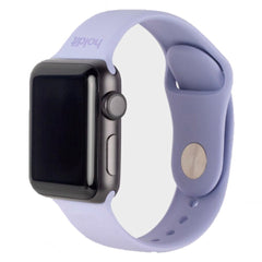 Apple Watch (38/40/SE/41/42mm) Holdit Silikone Rem - Lavender
