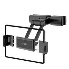 Tech-Protect Justerbar Mobil / Tablet Holder til Bilens Nakkestøtte 11.2-20 CM - Sort