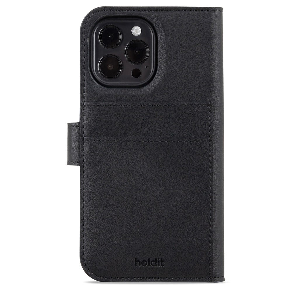 Holdit iPhone 15 Pro Wallet Case Magnet Plus - Black