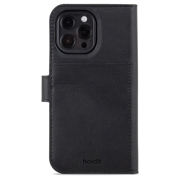 Holdit iPhone 15 Pro Wallet Case Magnet Plus - Black