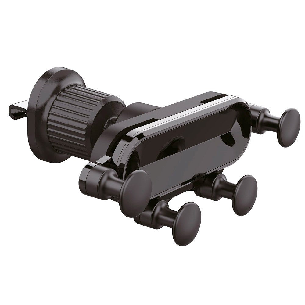 Smartline Universal Gravity Phone Holder - Mobilholder til Bil - Max Mobil: 65 - 90mm - Sort