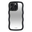 Holdit iPhone 15 Pro Wavy Case - Black / Mirror