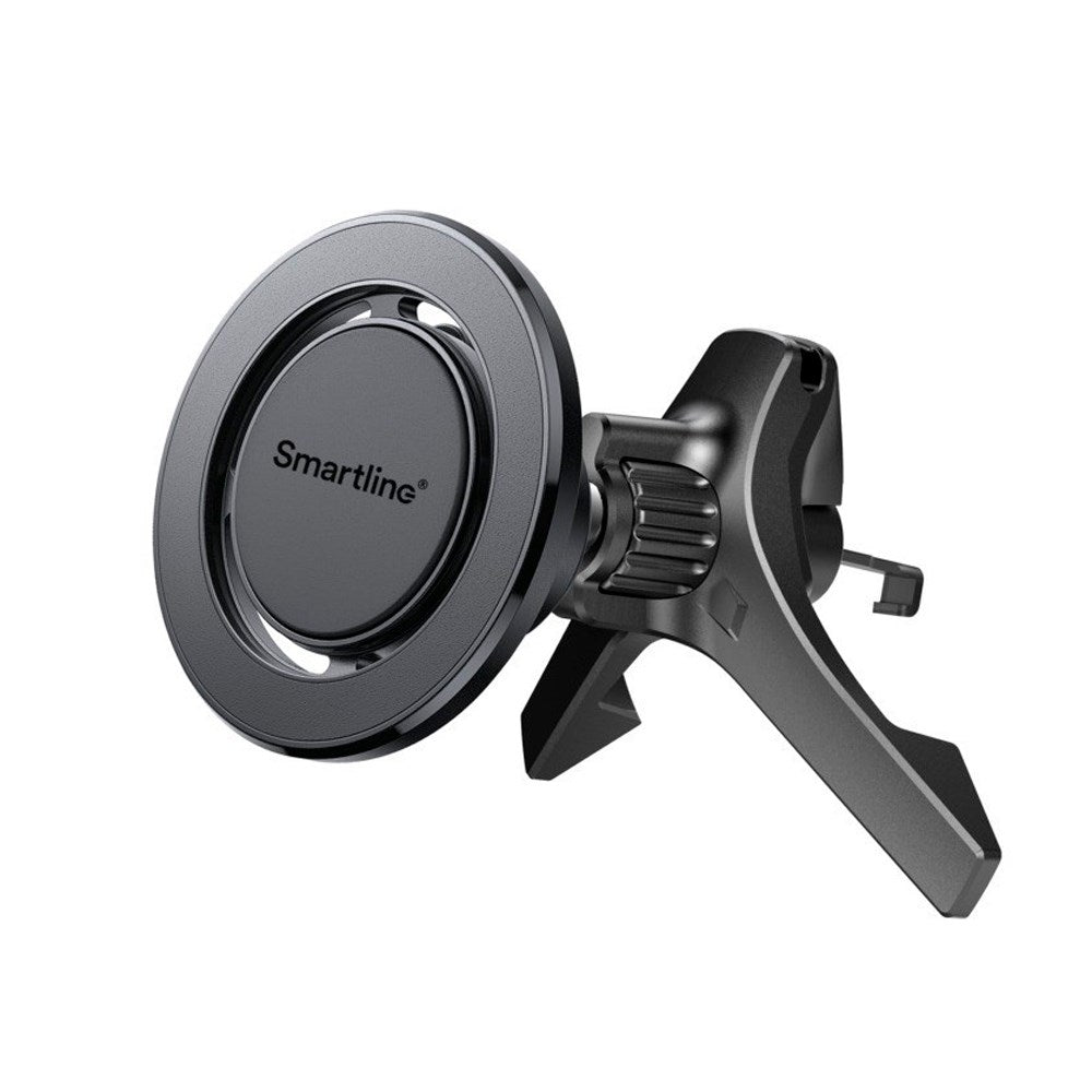 Smartline Magnetisk Mobilholder til Bil - MagSafe Kompatibel - Sort