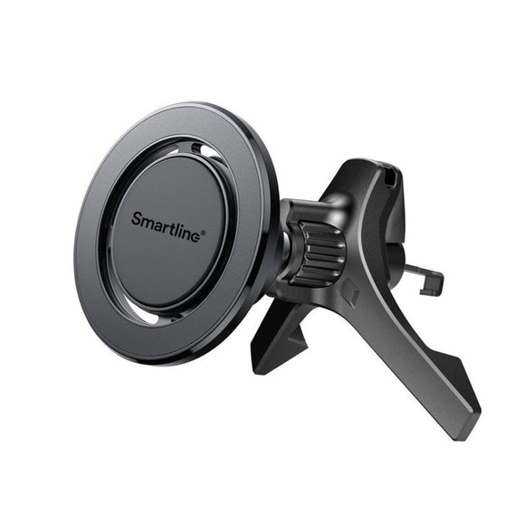 Smartline Magnetisk Mobilholder til Bil - MagSafe Kompatibel - Sort