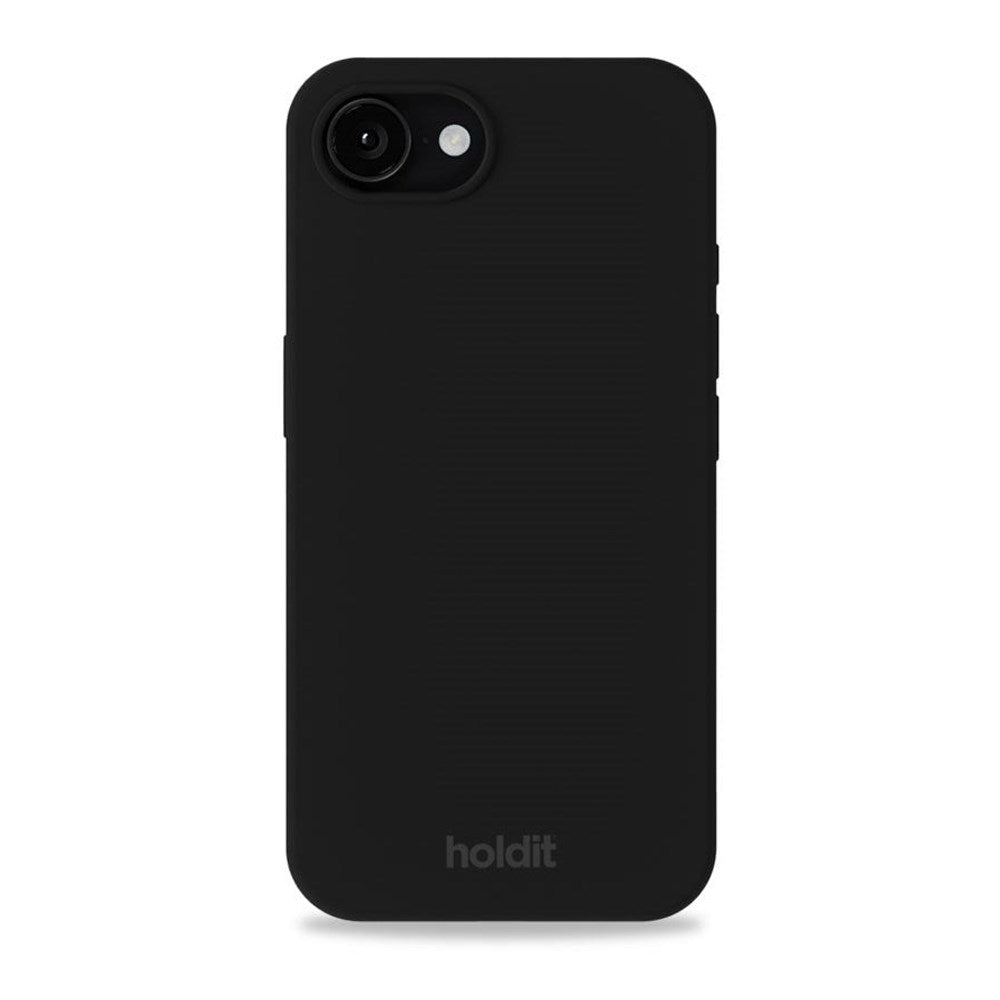 Holdit iPhone 17e / 16e Soft Touch Silikone Case - Black