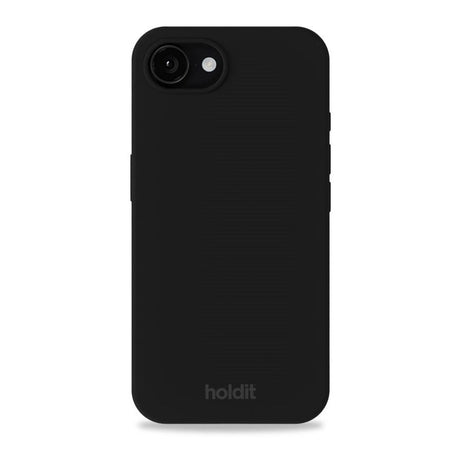 Holdit iPhone 17e / 16e Soft Touch Silikone Case - Black