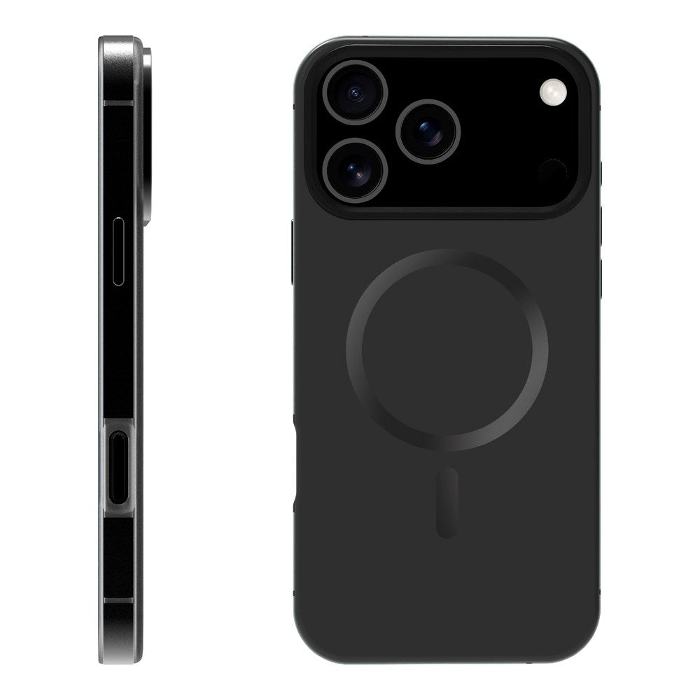 X2O iPhone 17 Pro Max Mag Metal Cover - MagSafe Kompatibel - Sort