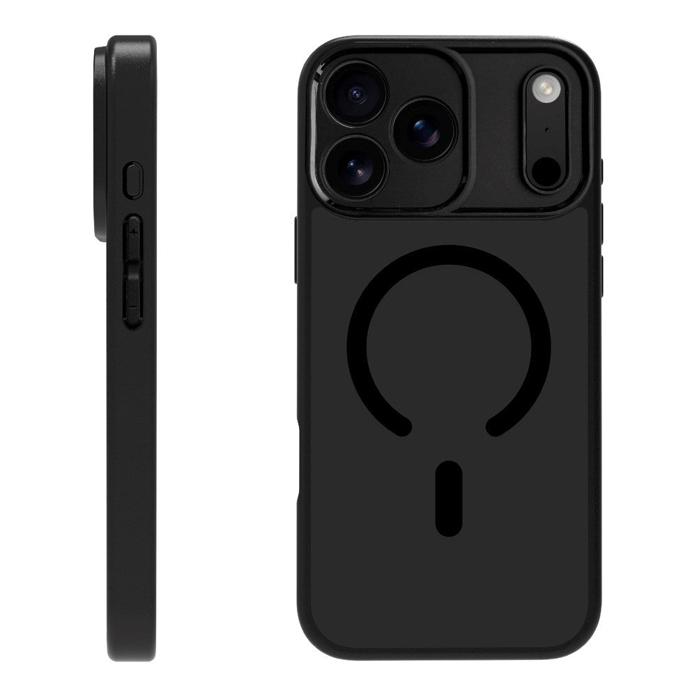 X2O iPhone 17 Pro Max Mag Frosted Cover - MagSafe Kompatibel - Mat Sort