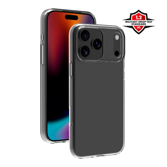 X2O iPhone 17 Pro Max Super Slim Cover - Gennemsigtig