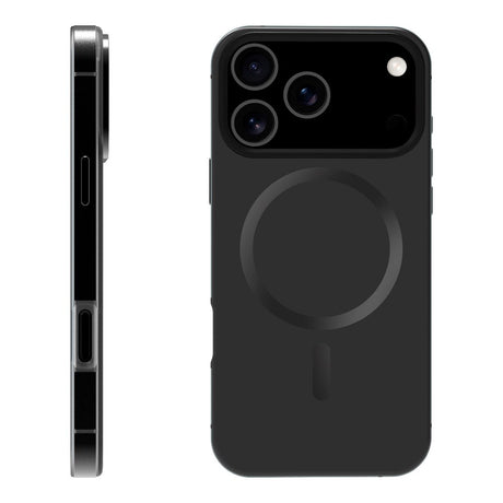 X2O iPhone 17 Pro Mag Metal Cover - MagSafe Kompatibel - Sort
