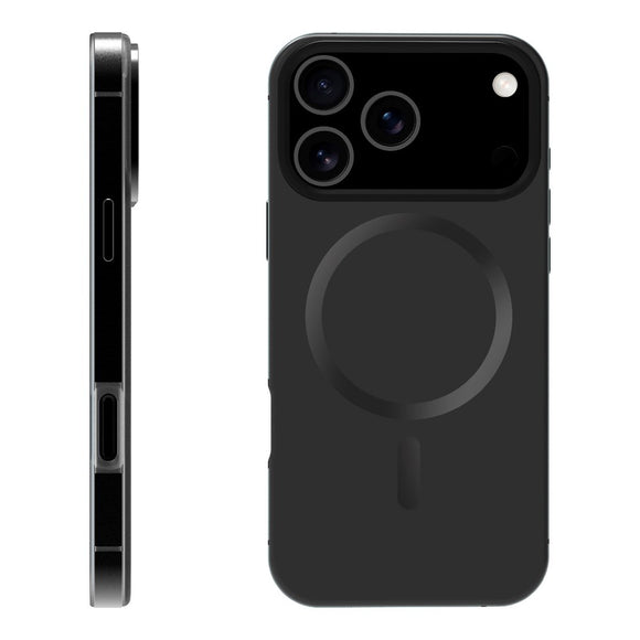 X2O iPhone 17 Pro Mag Metal Cover - MagSafe Kompatibel - Sort
