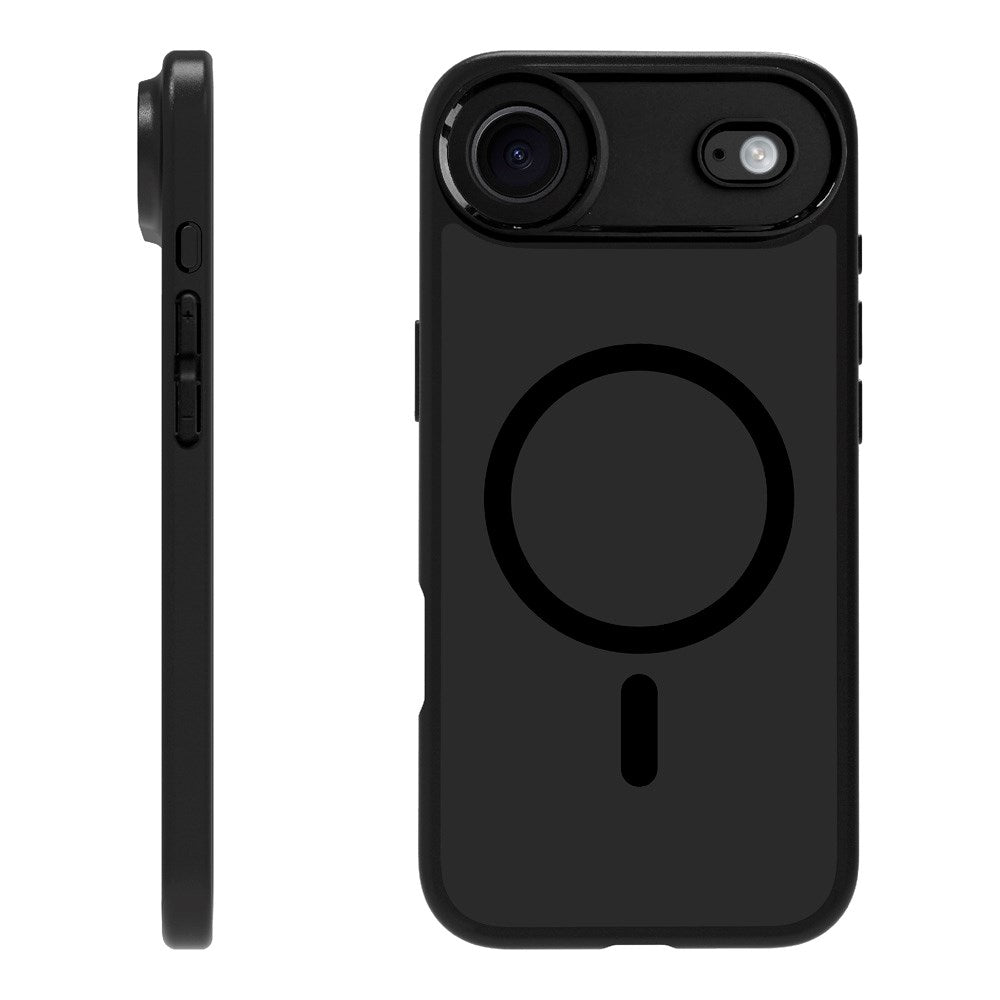 X2O iPhone Air Mag Frosted Cover - MagSafe Kompatibel - Mat Sort
