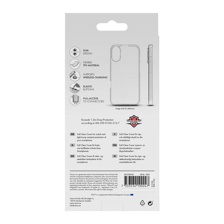 X2O iPhone Air Super Slim Cover - Gennemsigtig