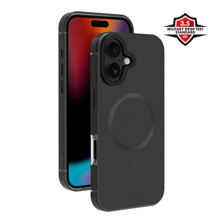 X2O iPhone 17 Mag Metal Cover - MagSafe Kompatibel - Sort