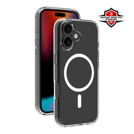 X2O iPhone 17 Mag Clear Cover - MagSafe Kompatibel - Gennemsigtig