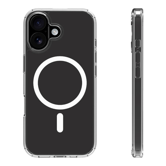 X2O iPhone 17 Mag Clear Cover - MagSafe Kompatibel - Gennemsigtig