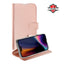 X2O iPhone 17 Classic Wallet Flip Cover - Kortholder & Ståfunktion - Rose Gold