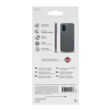 OnePlus 15R X2O Anti-Shock Plast Cover - Gennemsigtig