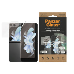 Samsung Galaxy Z Flip5 (5G) PanzerGlass FlipFoldFlex Skærmbeskyttelse - Platinum Strength - Gennemsigtig