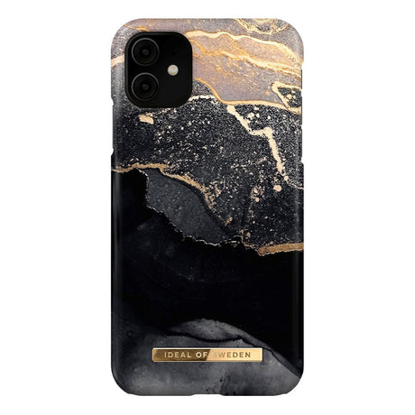 iDeal Of Sweden iPhone 11 Fashion Case Golden Twilight Marble